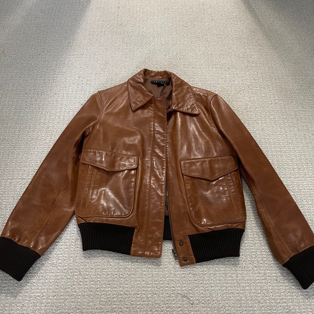 Theory Leather Jacket